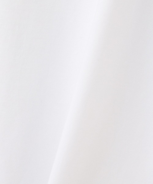 Droite lautreamont(ドロワットロートレアモン)の「フリンジコードロゴTシャツ≪手洗い可能≫(Tシャツ/カットソー・レディース・オフホワイト/ブラック・M)」の8枚目の写真