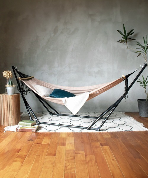 a.depeche/アデペシュ】自立式3wayハンモック3WAY Hammock(GYExBR a.depeche/アデペシュ】自立式3wayハンモック3WAY Hammock(GYExBR