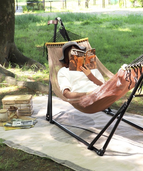 a.depeche/アデペシュ】自立式3wayハンモック3WAY Hammock(GYExBR