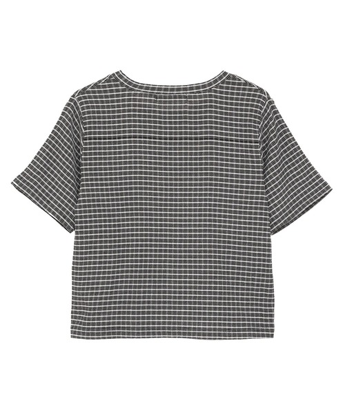 AMERICAN HOLIC(アメリカンホリック)の「アソートシャーリング半袖プルオーバー(Tシャツ/カットソー・レディース・ブラック/その他14/チェック・M/L)」の15枚目の写真