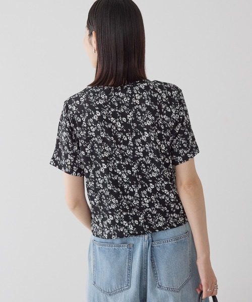 AMERICAN HOLIC(アメリカンホリック)の「アソートシャーリング半袖プルオーバー(Tシャツ/カットソー・レディース・ブラック/その他14/チェック・M/L)」の9枚目の写真