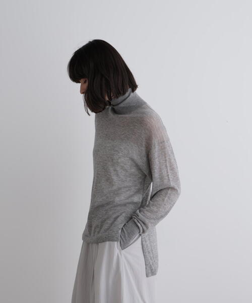 ◇シアーウールタートルニット（ニット/セーター）｜LE PHIL（ルフィル