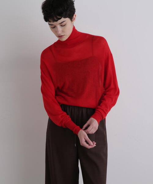 ◇シアーウールタートルニット（ニット/セーター）｜LE PHIL（ルフィル