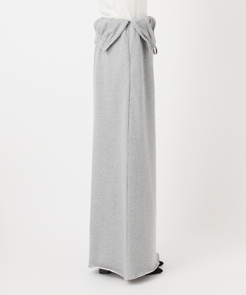 AP STUDIO（エーピーストゥディオ）の「フォールドオーバースウェットスカート（スカート・レディース・チャコールグレー/ネイビー・36/38）」の17枚目の写真