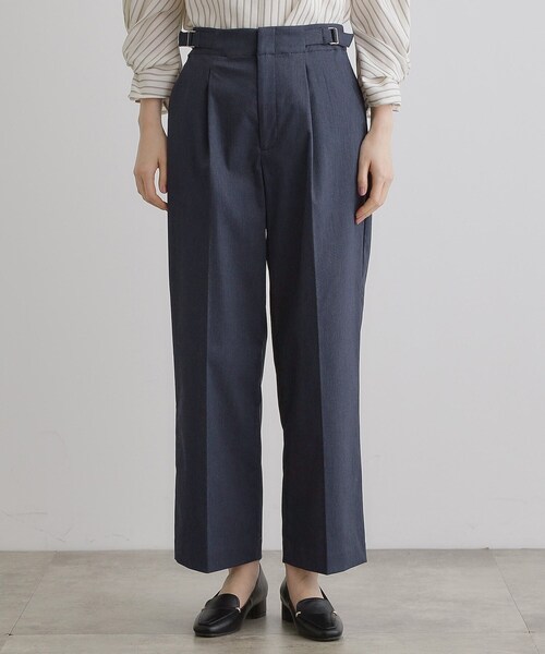 grove(グローブ)の「【接触冷感】ハイパーストレッチワイドパンツ(その他パンツ・レディース・ブルー系その他/ネイビー/ホワイト系5・01/02/03/04/05)」の17枚目の写真