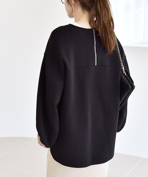 セール】quaranciel:〈洗濯機可能〉ポンチ ボリュームスリーブ ビッグ