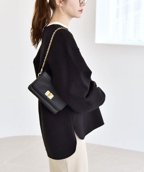 セール】quaranciel:〈洗濯機可能〉ポンチ ボリュームスリーブ ビッグ