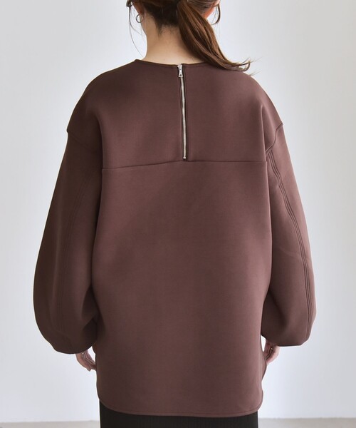 セール】quaranciel:〈洗濯機可能〉ポンチ ボリュームスリーブ ビッグ