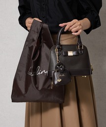 dazzlin | 【dazzlin/ダズリン】バレッタリボン　エコバッグ入バッグチャーム付　ミニハンドバッグ(ハンドバッグ)