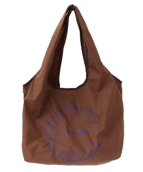 CLANE（クラネ）の「10TH LOGO ECO BAG（トートバッグ・レディース・アイボリー/チャコールグレー/ブラウン・FREE）」の3枚目の写真