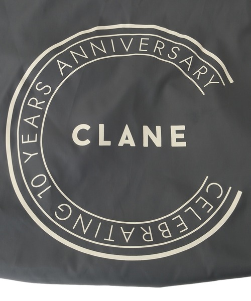 CLANE（クラネ）の「10TH LOGO ECO BAG（トートバッグ・レディース・アイボリー/チャコールグレー・FREE）」の16枚目の写真
