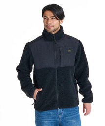 BILLABONG メンズ 24A483501-BOUNDARY SUMMIT ZIP スウェットジャケット 【2025年秋冬モデル】/ビラボンジップアップフリースボアジャケット
