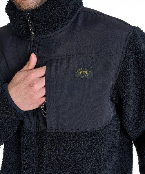 BILLABONG(ビラボン)の「BILLABONG メンズ 24A483501-BOUNDARY SUMMIT ZIP スウェットジャケット 【2025年秋冬モデル】/ビラボンジップアップフリースボアジャケット(ブルゾン・メンズ・ブラック/グリーン系その他・MEDIUM/LARGE/X-LARGE)」の5枚目の写真