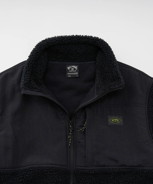 BILLABONG(ビラボン)の「BILLABONG メンズ 24A483501-BOUNDARY SUMMIT ZIP スウェットジャケット 【2025年秋冬モデル】/ビラボンジップアップフリースボアジャケット(ブルゾン・メンズ・ブラック/グリーン系その他・MEDIUM/LARGE/X-LARGE)」の7枚目の写真
