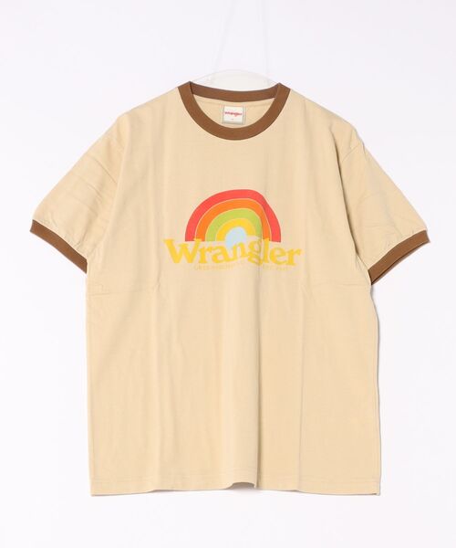 Wrangler(ラングラー)の「Wrangler / WRINGER TEE / WT5170(Tシャツ/カットソー・レディース・ネイビー/ブラウン/グリーン・LARGE)」の5枚目の写真