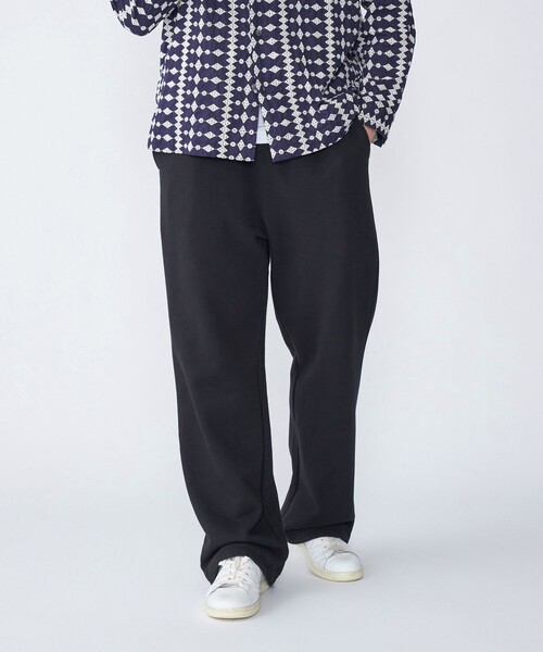 SHIPS(シップス)の「SHIPS: コットン ワイド スウェット パンツ(スウェットパンツ・メンズ・グレー/ブラック・LARGE/MEDIUM/SMALL/X-LARGE)」の1枚目の写真