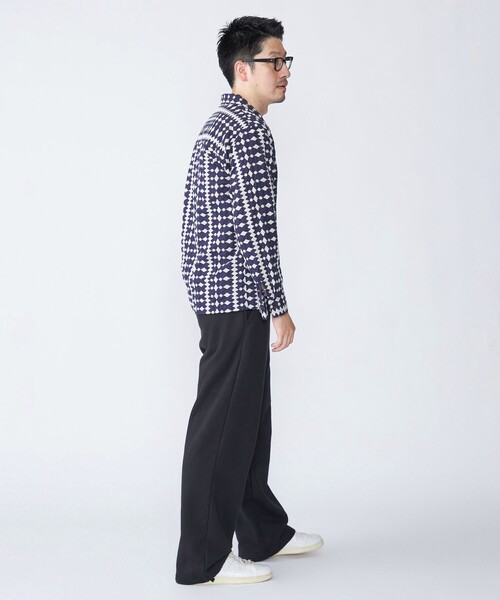 SHIPS(シップス)の「SHIPS: コットン ワイド スウェット パンツ(スウェットパンツ・メンズ・グレー/ブラック・LARGE/MEDIUM/SMALL/X-LARGE)」の7枚目の写真