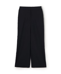 ソフトポリエステルレーヨンストレッチ セミワイドパンツ