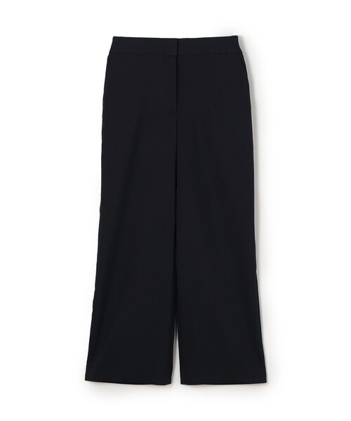 BALLSEY(ボールジィ)の「ソフトポリエステルレーヨンストレッチ セミワイドパンツ(その他パンツ・レディース・パープル/ネイビー/ライトベージュ・38/36/34/32)」の1枚目の写真