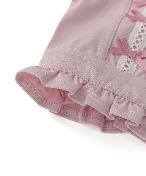 coeur a coeur（クーラクール）の「coeur a coeur デニムニットジャケット（その他アウター・キッズ・ピンク/ネイビー・120cm/110cm/100cm/90cm）」の7枚目の写真