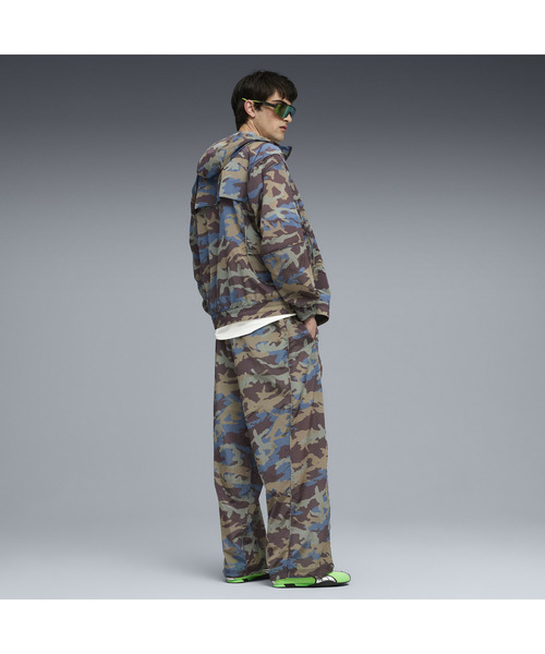 PUMA（プーマ）の「PUMA プーマ ユニセックス セラレーター AOP リップストップ フーデッド ジ（ブルゾン・メンズ・パープル系その他2・SMALL/MEDIUM/LARGE/X-LARGE/X-SMALL）」の5枚目の写真