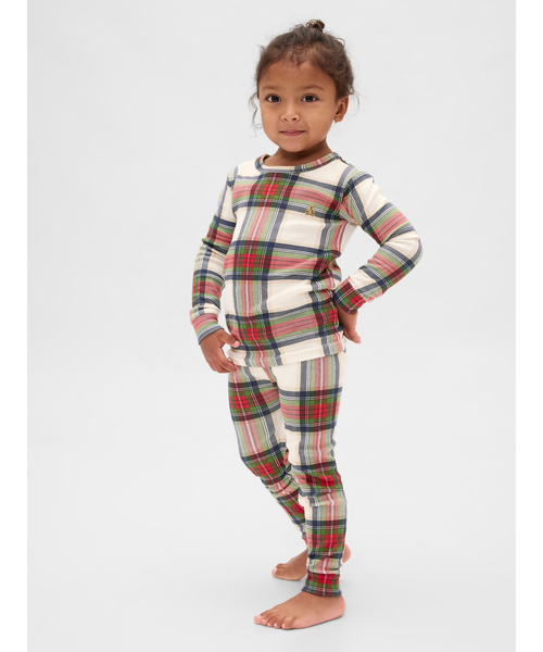 GAP(ギャップ)の「オーガニック ブラッシュドコットン パジャマセット (幼児・ベビー)(ルームウェア/パジャマ・キッズ・レッド/マルチ/ピンク・80cm/90cm/95cm/110cm/105cm/100cm)」の8枚目の写真