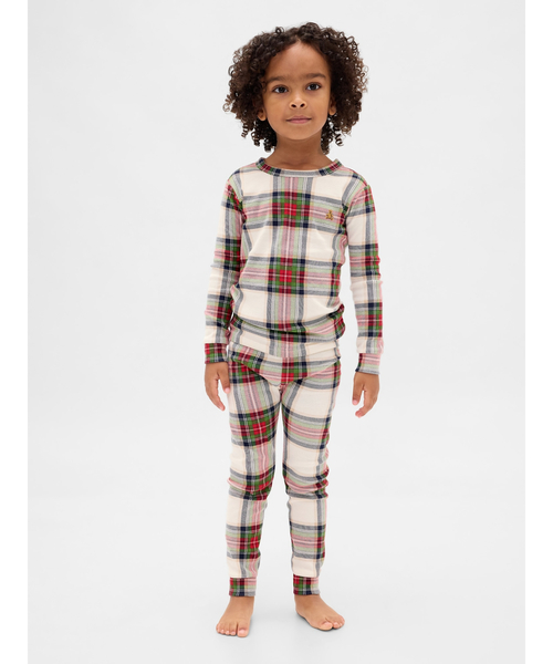 GAP(ギャップ)の「オーガニック ブラッシュドコットン パジャマセット (幼児・ベビー)(ルームウェア/パジャマ・キッズ・レッド/マルチ/ピンク・80cm/90cm/95cm/110cm/105cm/100cm)」の11枚目の写真
