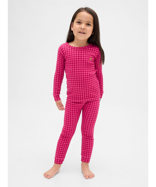 GAP(ギャップ)の「オーガニック ブラッシュドコットン パジャマセット (幼児・ベビー)(ルームウェア/パジャマ・キッズ・レッド/マルチ/ピンク・80cm/90cm/95cm/110cm/105cm/100cm)」の12枚目の写真