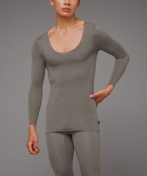BODY WILD（ボディーワイルド）の「BODY WILD/ボディワイルド ボートネックロングスリーブ 保温（インナーウェア/肌着）」