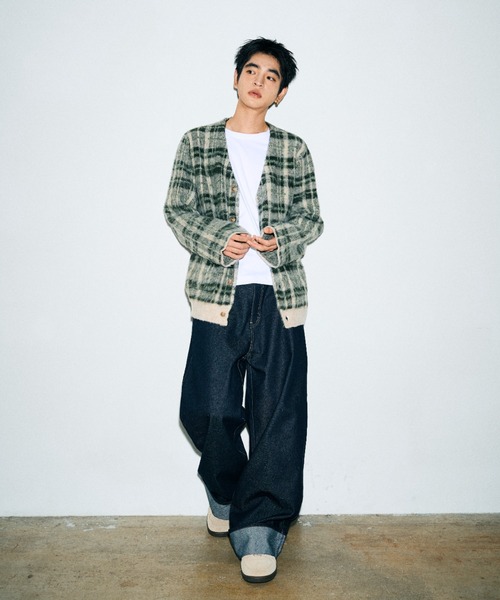 Elanque(エランク)の「roll-up denim/ロールアップデニム(デニムパンツ・メンズ・インディゴブルー/ライトブルー・LARGE/MEDIUM/SMALL)」の17枚目の写真