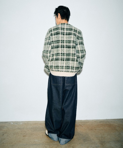 Elanque(エランク)の「roll-up denim/ロールアップデニム(デニムパンツ・メンズ・インディゴブルー/ライトブルー・LARGE/MEDIUM/SMALL)」の21枚目の写真