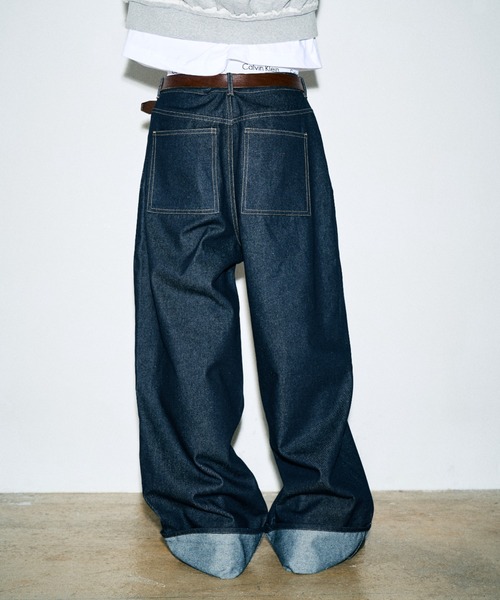 roll-up denim/ロールアップデニム（デニムパンツ）｜Elanque