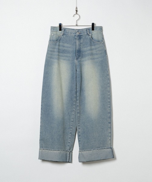roll-up denim/ロールアップデニム（デニムパンツ）｜Elanque