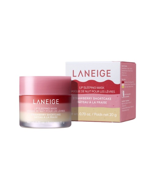 リップスリーピングマスク ショートケーキ（リップクリーム）｜LANEIGE