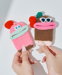 macaroni edge（マカロニエッジ）の「〈macaroni edge/マカロニエッジ〉毛糸のマスコット キーケース アイスキャンディー  スイーツシリーズ（キーケース/キーアクセサリー）」