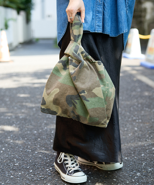 MASTER&Co（マスターアンドコー）の「【MASTER&Co / マスターアンドコー】チノトートバッグスモール / 日本製 / レオパード / 迷彩 / カモ【WEB限定】（トートバッグ・レディース・その他1/その他2・フリー）」の14枚目の写真
