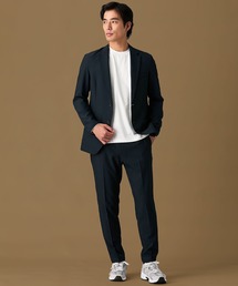 nissen(ニッセン)の【メンズスーツ】洗えるストレッチカジュアルセットアップスーツ(テーラードジャケット+パンツ)(セットアップ)