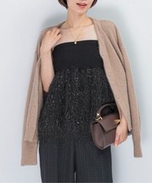 URBAN RESEARCH ROSSO WOMEN | フェザーフリンジニットビスチェ(ニット/セーター)