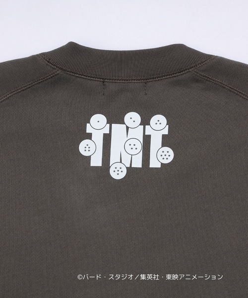 TMT（ティーエムティー）の「【TMT×ドラゴンボール】 プルオーバースウェット（シュウ・マイ・ピラフ）（パーカー・メンズ・チャコールグレー・MEDIUM/LARGE/X-LARGE/XX-LARGE）」の3枚目の写真