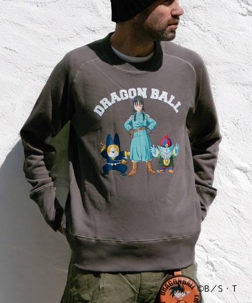 TMT（ティーエムティー）の「【TMT×ドラゴンボール】 プルオーバースウェット（シュウ・マイ・ピラフ）（パーカー・メンズ・チャコールグレー・MEDIUM/LARGE/X-LARGE/XX-LARGE）」の5枚目の写真