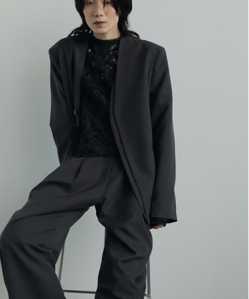 anuke（アンヌーク）の「Panel Lace Blouse（シャツ/ブラウス）」 - WEAR