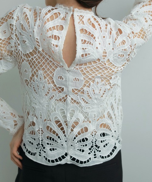 アパルトモン リジエール 24AW Lace Blouse レースブラウス