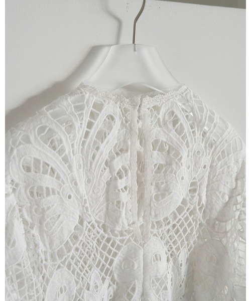 anuke（アンヌーク）の「Panel Lace Blouse（シャツ/ブラウス）」 - WEAR