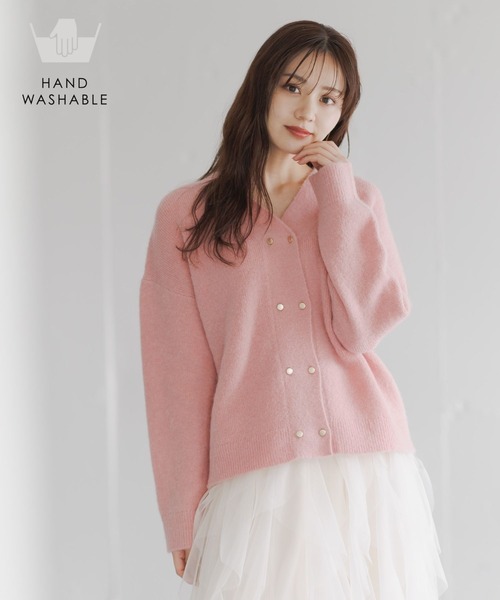 アンナモリナーリ Bl u mar i ne ピンクカーディガン Anna Molinari