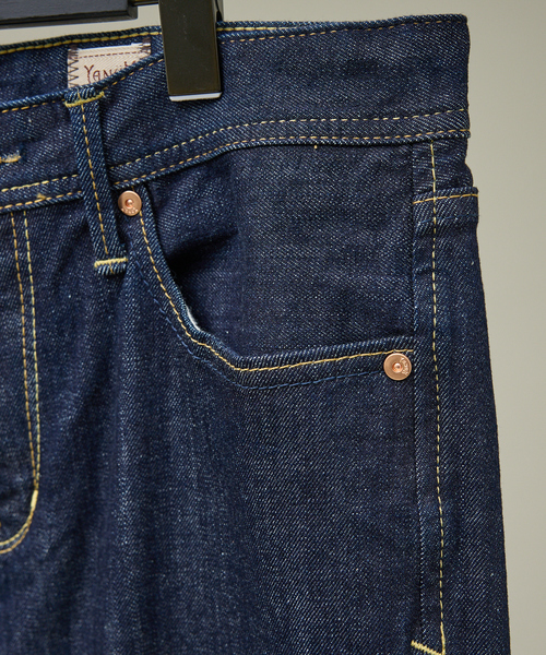 YANUK（ヤヌーク）の「【YANUK/ヤヌーク】PREMIUM2 スリムストレート MICHEL /ワンウォッシュ デニム（デニムパンツ・メンズ・インディゴブルー・29/30/31/32）」の4枚目の写真
