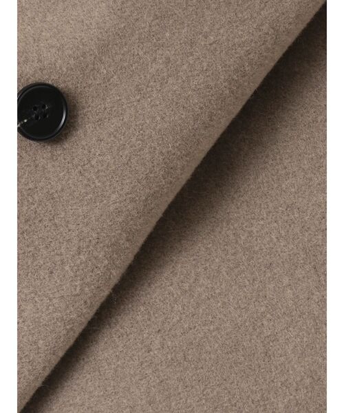 TONAL（トーナル）の「ウールトレンチコート（トレンチコート・レディース・ネイビー/モカ/ベビーピンク・SMALL/MEDIUM）」の4枚目の写真