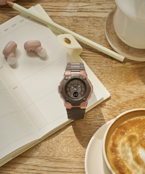 BABY-G(ベイビージー)の「BGA-1100シリーズ / 電波ソーラー / BGA-1100DC-5AJF(アナログ腕時計・レディース・ブラウン・FREE)」の10枚目の写真