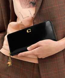 COACH | エッセンシャル スリム アコーディオン ジップ ウォレット・チャーム(財布)