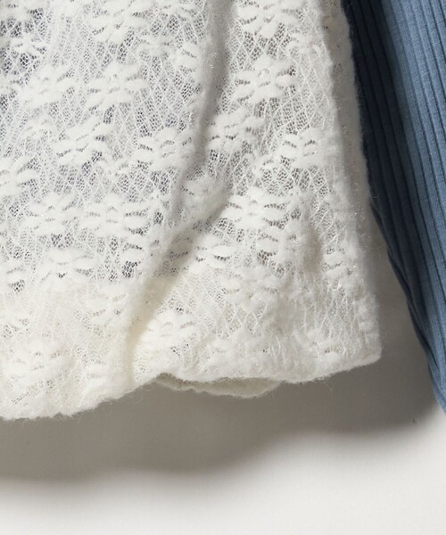 green label relaxing（グリーンレーベルリラクシング）の「起毛レースキャミ×テレコロング Tシャツ セット / キッズ（Tシャツ/カットソー・キッズ・コバルトブルー/オレンジ・130cm/140cm/150cm/160cm/120cm/100cm/110cm）」の20枚目の写真