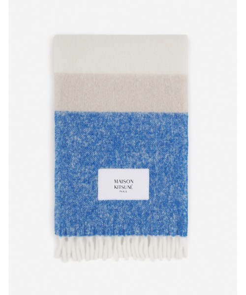 ALPACA STRIPED SCARF（マフラー）｜Maison Kitsune（メゾンキツネ）の